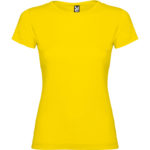 Camiseta mujer color amarillo